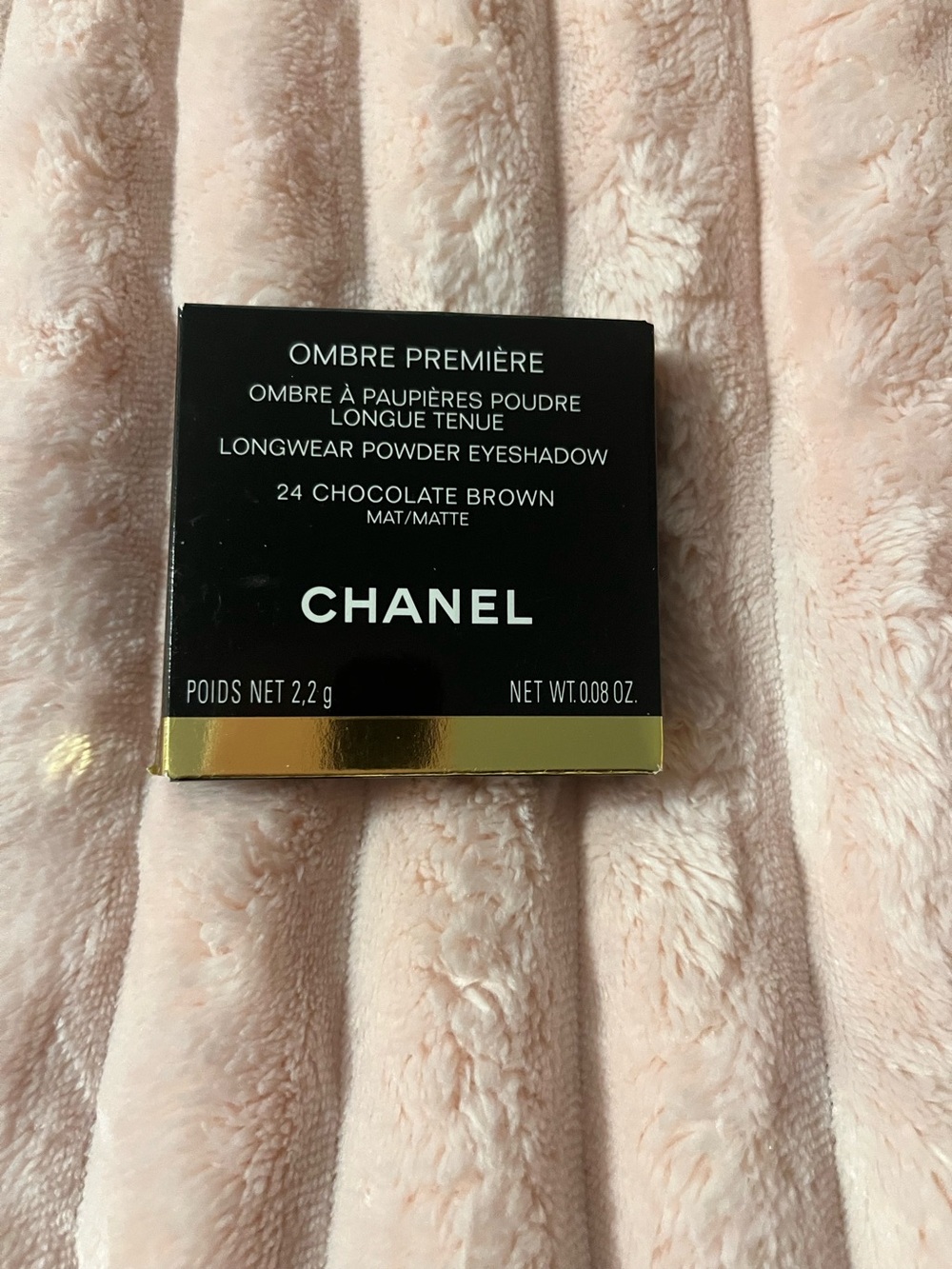 CHANEL Ombre Première Powder Eyeshadow — Chocolate Brown